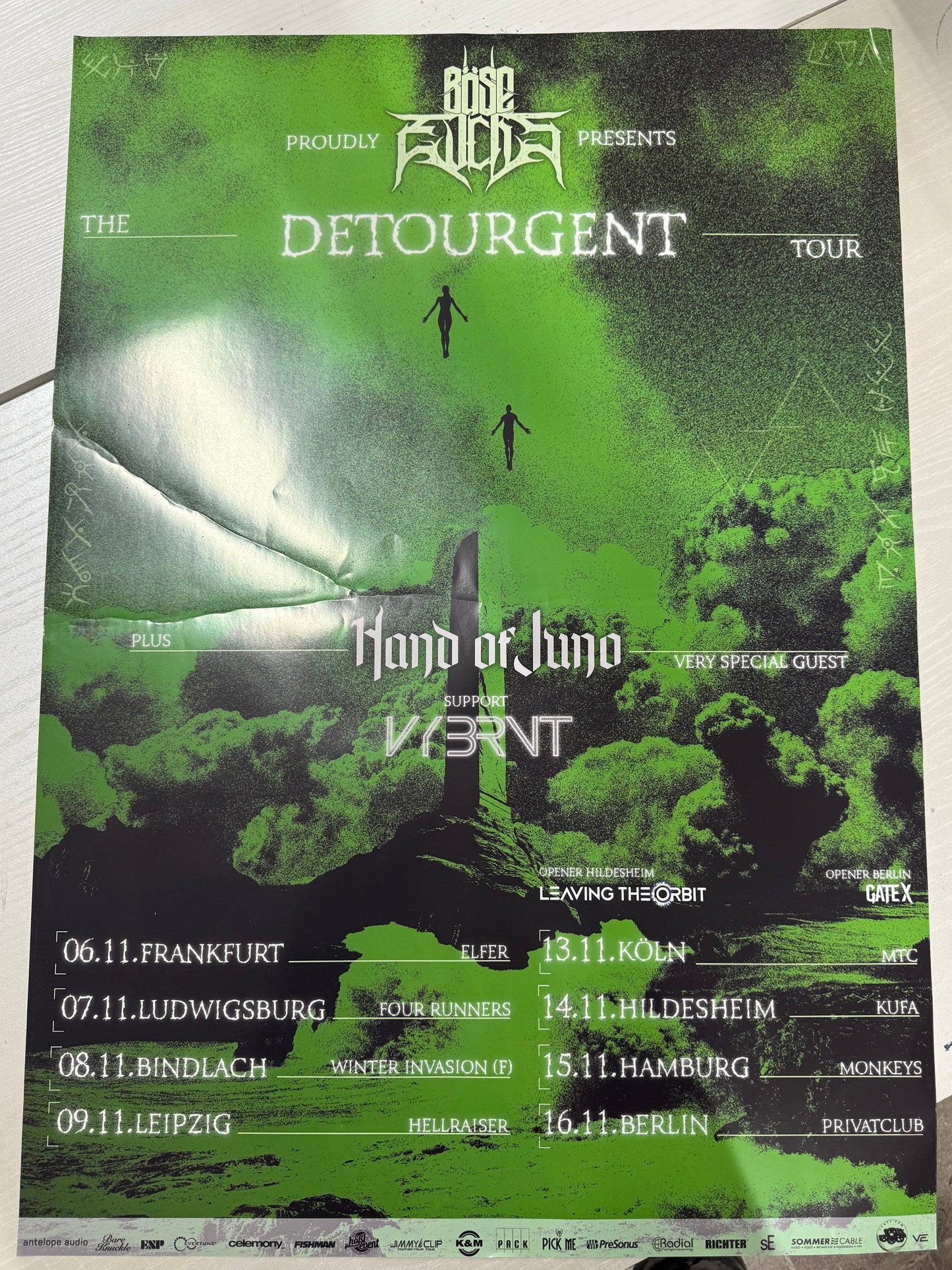 POSTER - deTOURgent Tourposter 2025