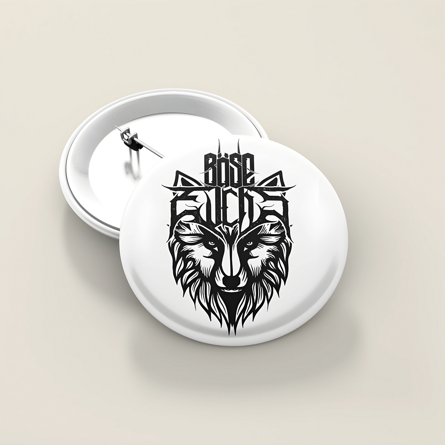 BUTTON BUNDLE #1 - THE FOX HEADS (25mm)