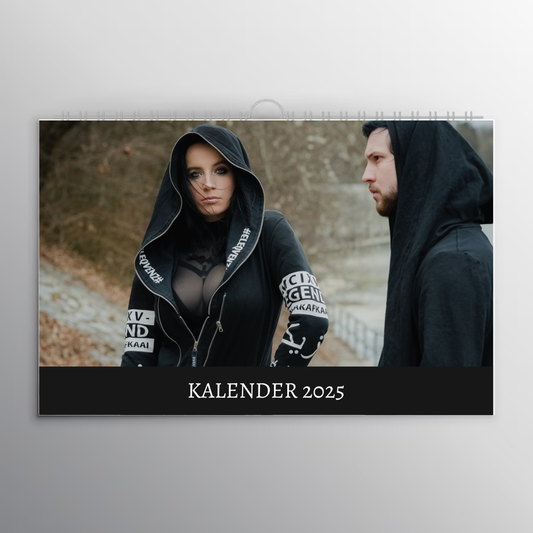 KALENDER 2025 - HELL'S MOST WANTED METAL COUPLE