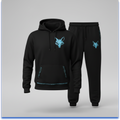 'GHOSTFOX' Black Edition - Hoodie/Jogger Set